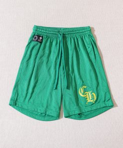 chrome hearts Green Ice Hockey Shorts
