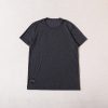 Chrome Hearts Croce Heart Dark Gray Silver Scroll Cross Applique Short Sleeve