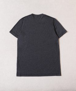 Alternative view of Chrome Hearts Croce Heart Dark Gray Silver Scroll Cross Applique Short Sleeve